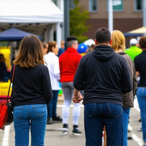 Small businesses engaging with Fort Wayne residents at a local event