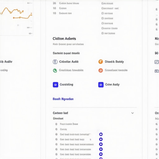 Screenshot showcasing various local SEO tools managing analytics, citations, and content scheduling.
