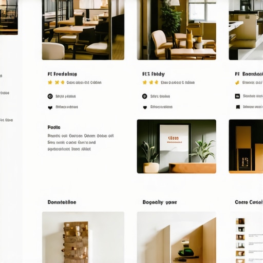 Google My Business profile with reviews, photos, and posts.