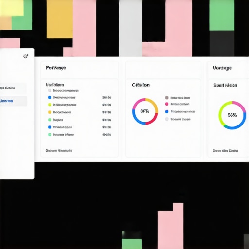 Screenshot of local SEO analysis dashboard tracking Fort Wayne Google My Business performance