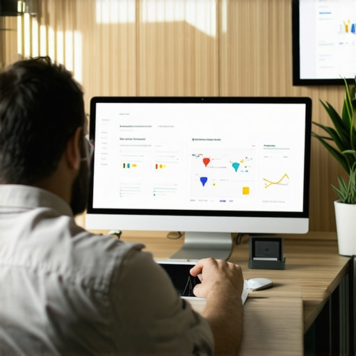 Digital marketing professional working on Fort Wayne local SEO