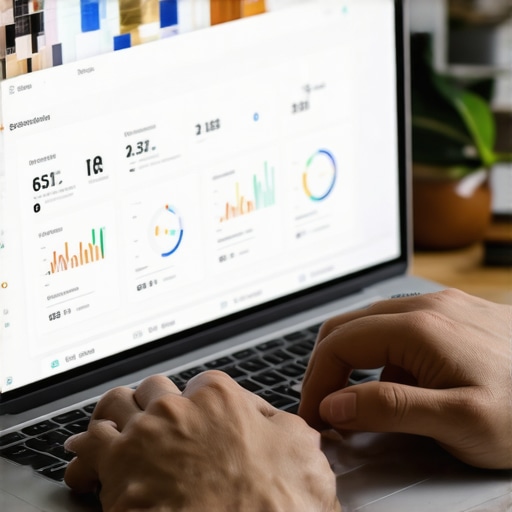 Optimizing Google Profile for Local Search Success Person editing and reviewing local SEO profile on computer for Fort Wayne business